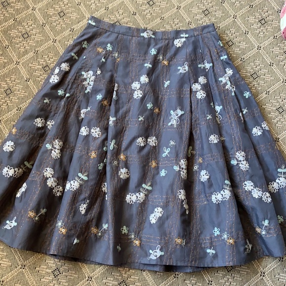 Anne Klein skirt grey size 6 - Picture 7 of 7